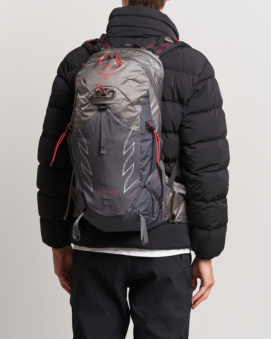 Heren | Osprey Talon Pro 20 Backpack Carbon | Osprey | Talon Pro 20 Backpack Carbon