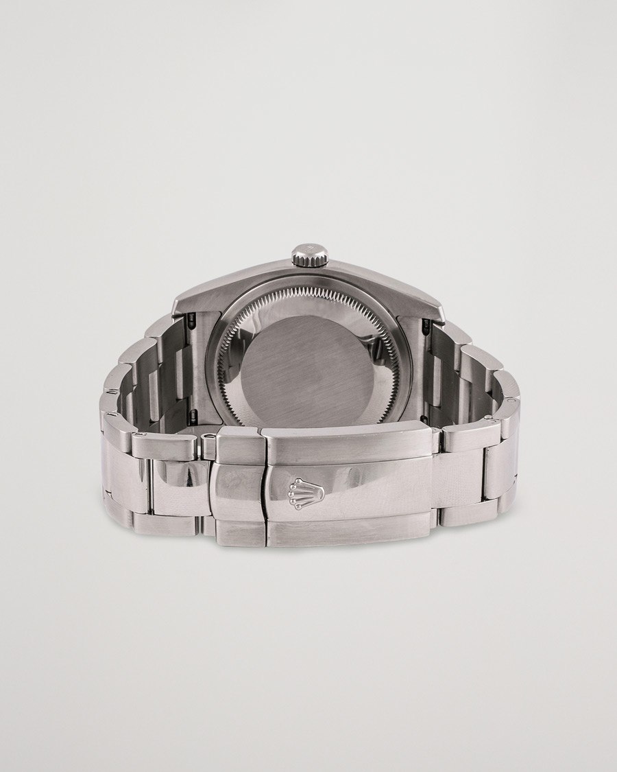 Heren | Rolex Pre-Owned Datejust 116200 Oystert Perpetual Steel Black Steel Black | Rolex Pre-Owned | Datejust 116200 Oystert Perpetual Steel Black Steel Black
