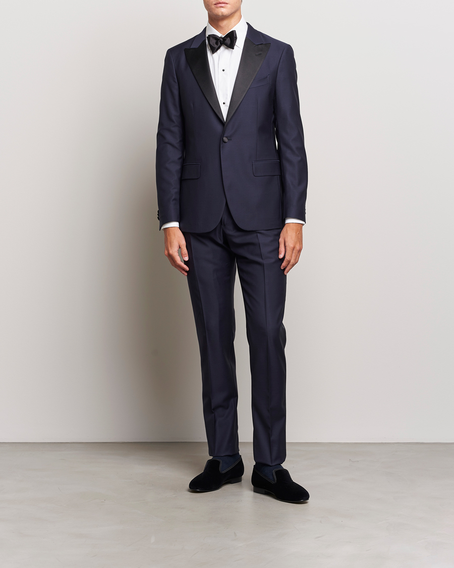 Heren | Italian Department | Boglioli | Milano Single Breasted Tuxedo Navy