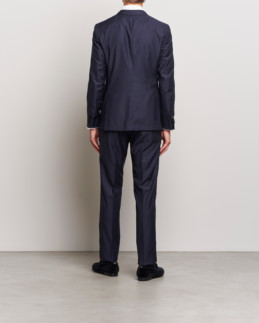 Heren | Pakken | Boglioli | Milano Single Breasted Tuxedo Navy