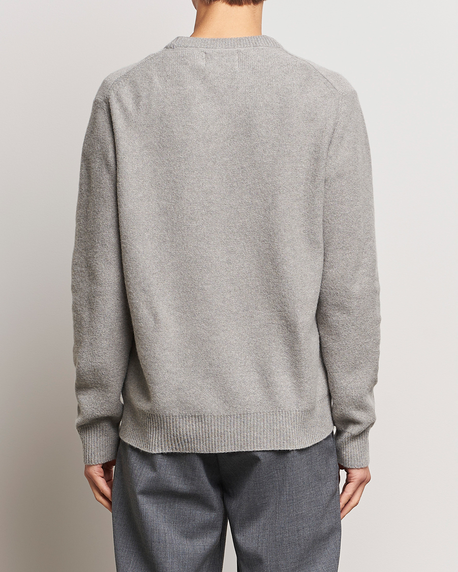Heren | Truien | NN07 | Nigel Lambswool Crew Neck Pullover Light Grey Melange