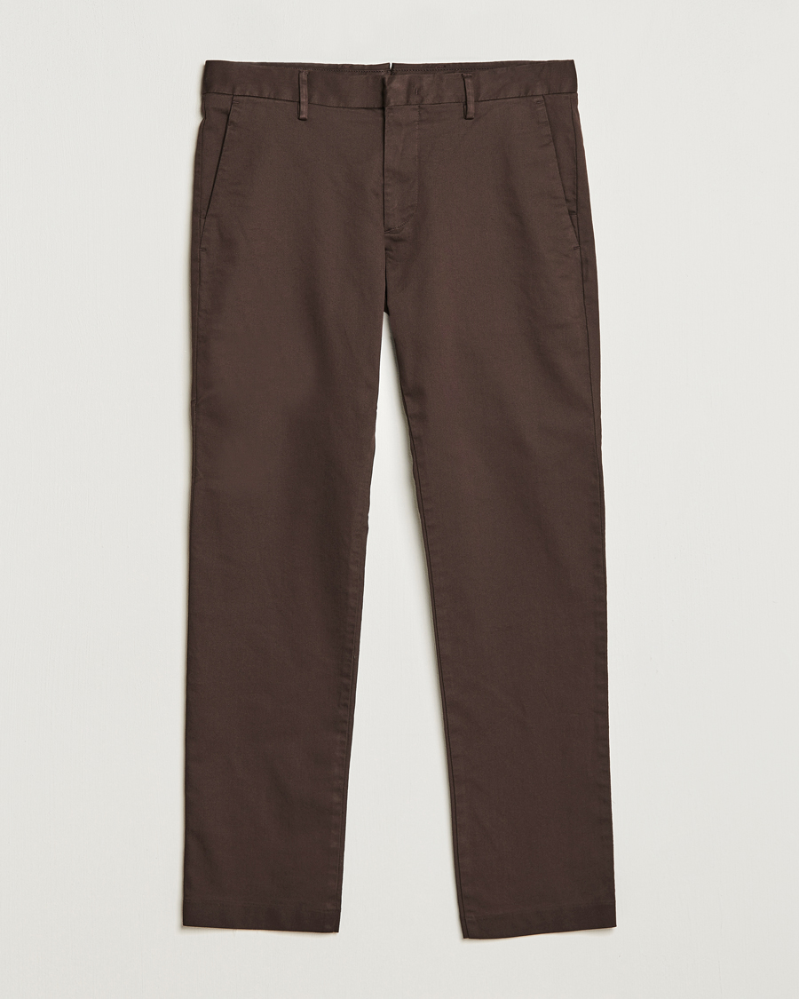Heren | Broeken | NN07 | Theo Regular Fit Chinos Demitasse Brown