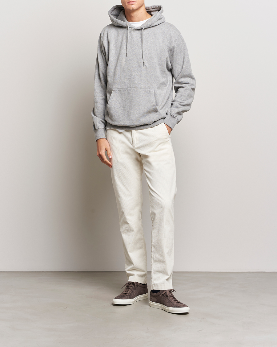 Heren | Broeken | NN07 | Theo Regular Fit Corduroy Chinos Off White