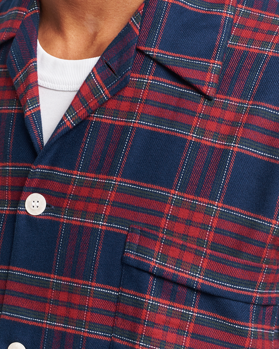 Heren | Pyjama's en gewaden | Derek Rose | Cotton Flannel Checked Pyjama Set Multi