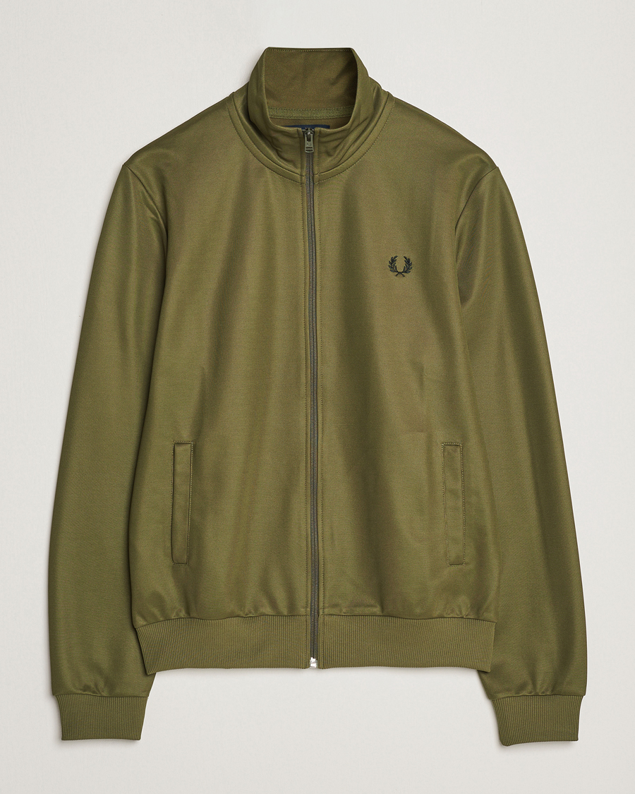 Heren | Truien | Fred Perry | Track Jacket Uniform Green