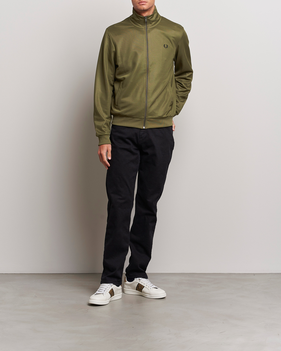 Heren | Truien | Fred Perry | Track Jacket Uniform Green