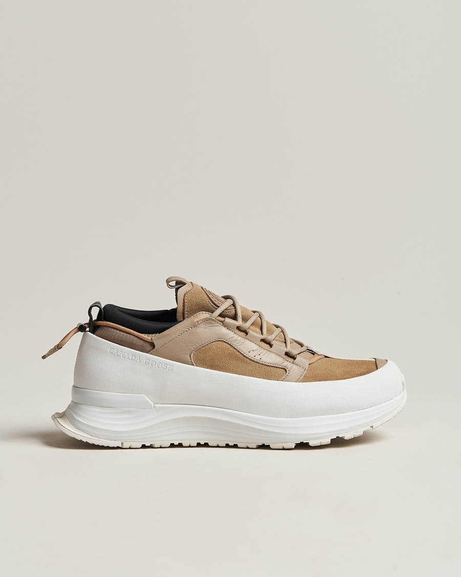 Heren | Canada Goose Glacier Trail Sneaker Tan/White | Canada Goose | Glacier Trail Sneaker Tan/White
