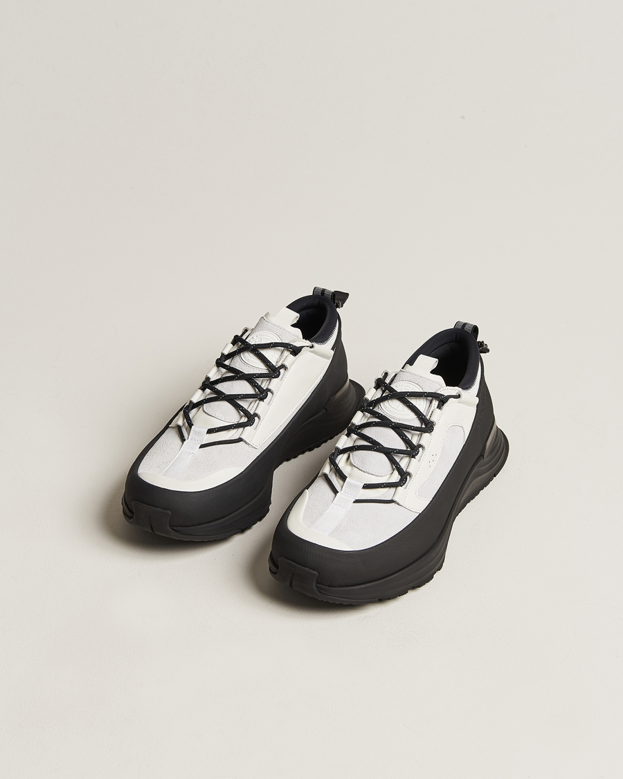 Heren | Canada Goose Glacier Trail Sneaker White/Black | Canada Goose | Glacier Trail Sneaker White/Black