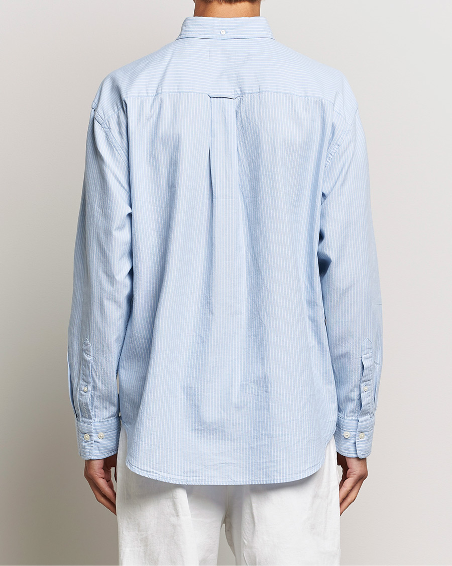 Heren | Overhemden | GANT | Regular Fit Archive Oxford Striped Shirt Muted Blue