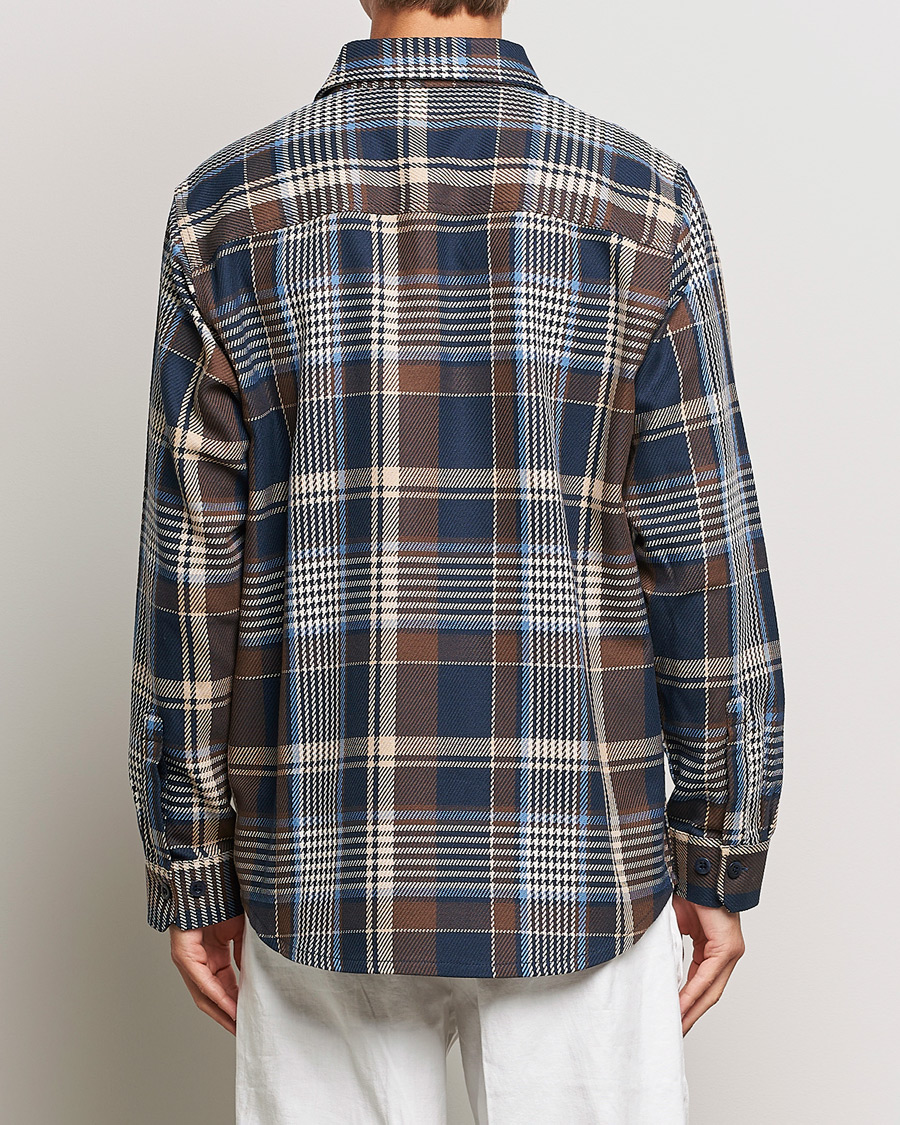 Heren | Overhemden | GANT | Heavy Twill Checked Overshirt Marine