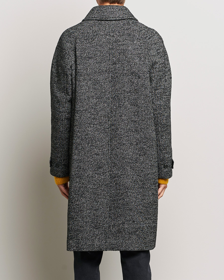 Heren | Jassen | GANT | Relaxed Fit Wool Coat Ebony Black