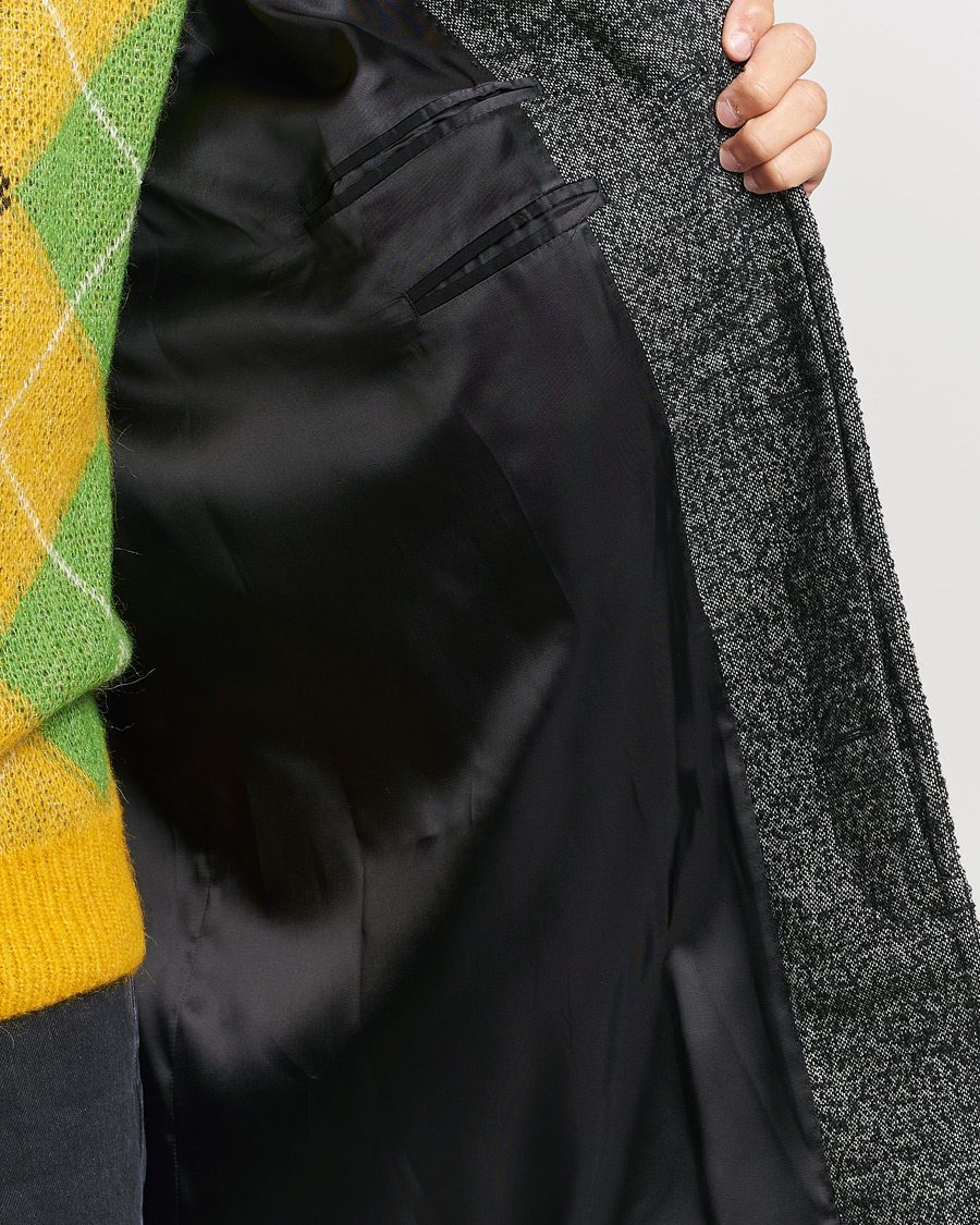 Heren | Jassen | GANT | Relaxed Fit Wool Coat Ebony Black