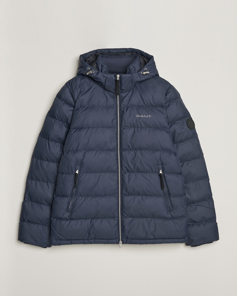 Heren | Jassen | GANT | The Active Cloud Jacket Evening Blue
