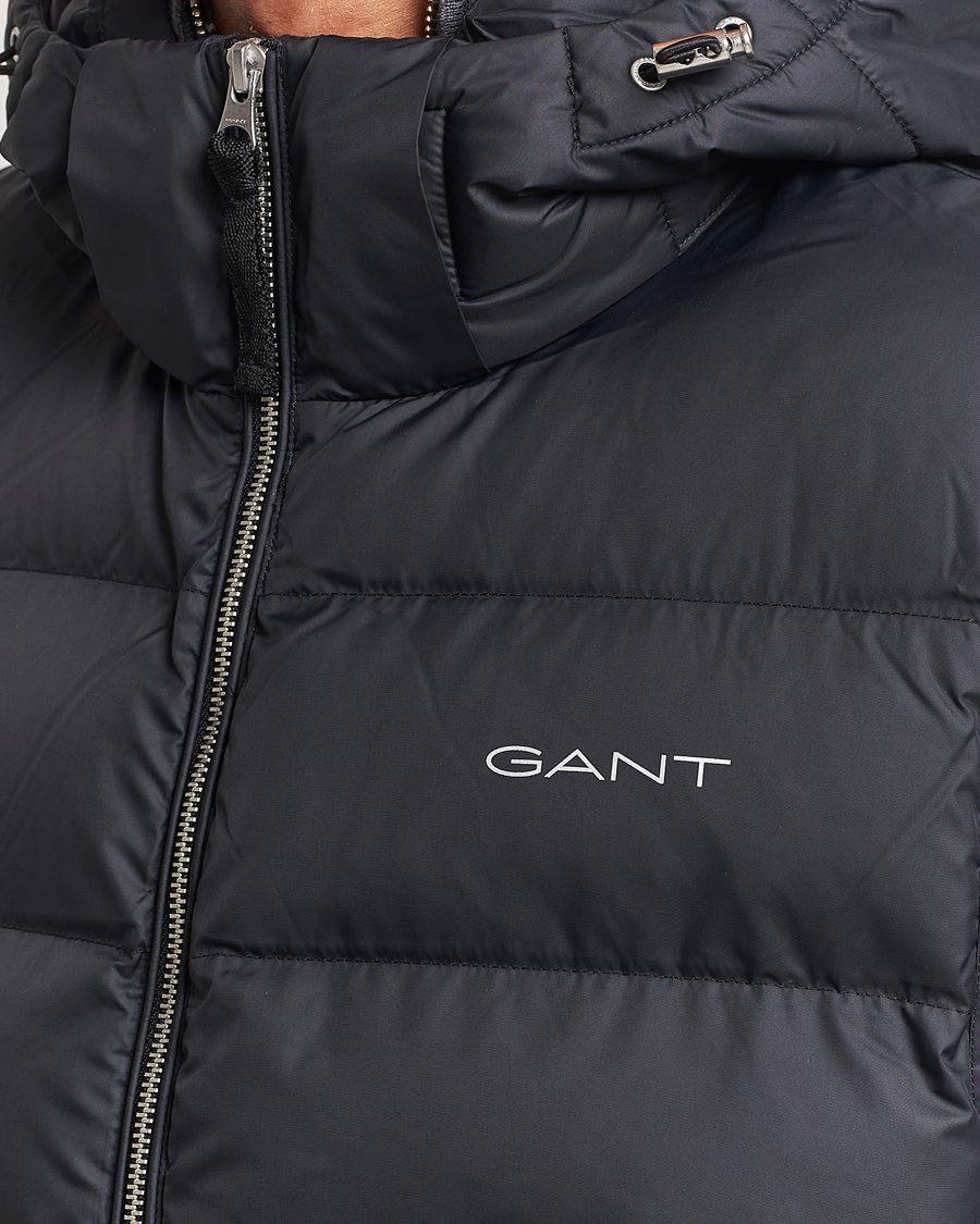 Heren | Jassen | GANT | The Active Cloud Vest Black