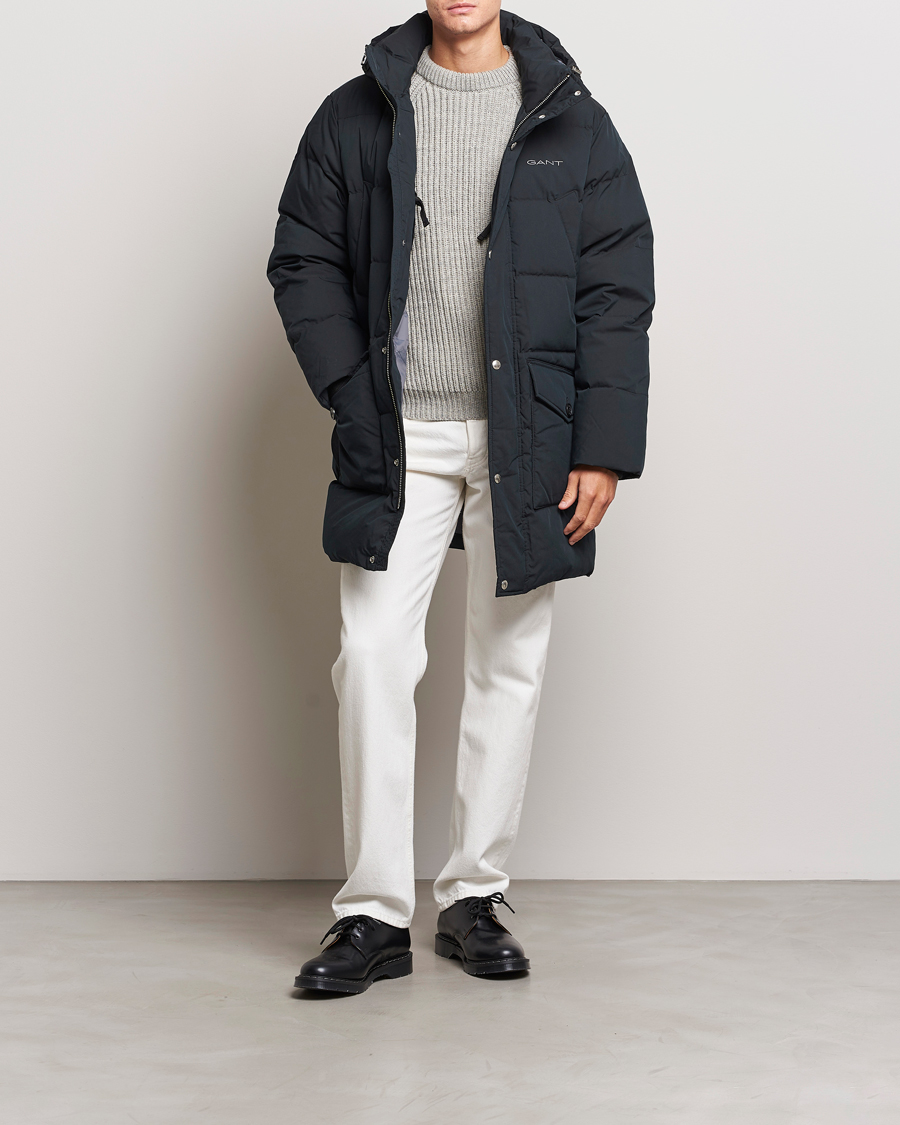 Heren | Jassen | GANT | Long Alta Down Parka Black