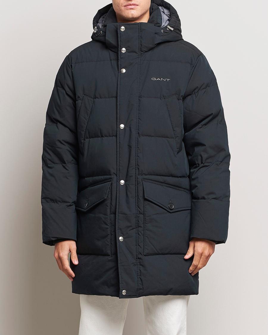 Heren | Jassen | GANT | Long Alta Down Parka Black