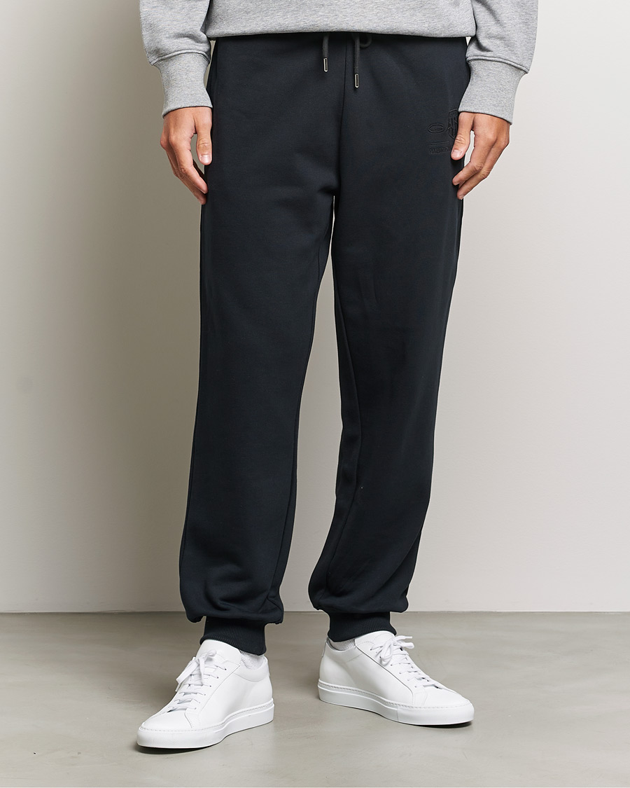 Heren | Broeken | GANT | Archive Shield Sweatpants Black