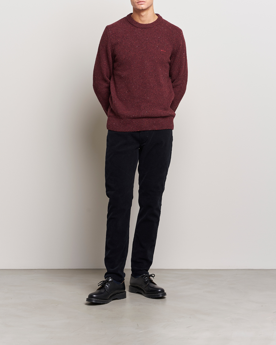 Heren | Broeken | GANT | Cord 5-Pocket Jeans Evening Blue