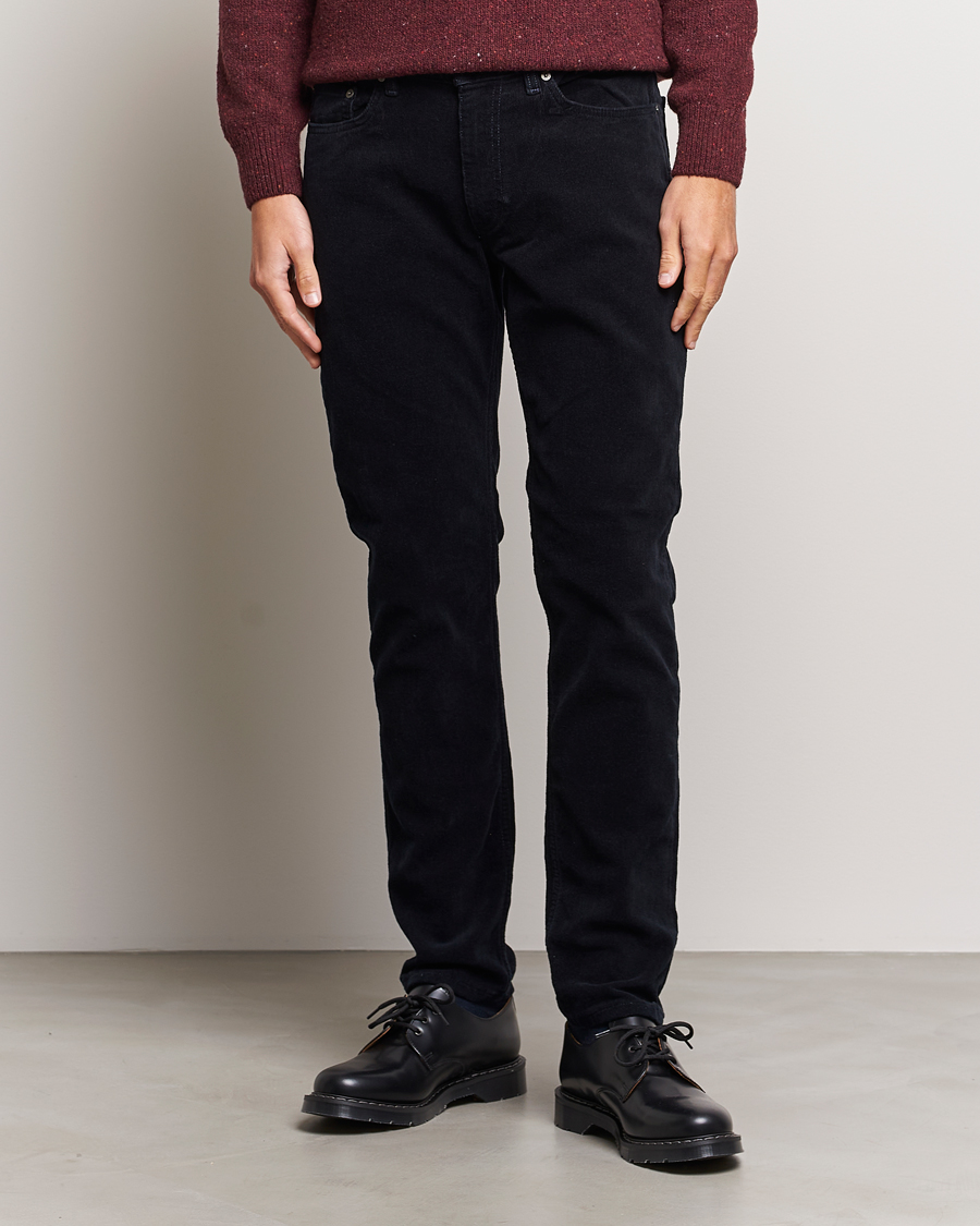 Heren | Broeken | GANT | Cord 5-Pocket Jeans Evening Blue