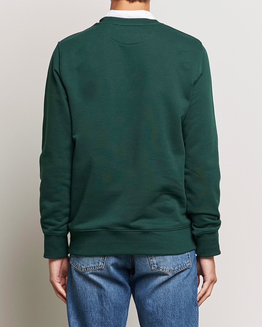 Heren | Truien | GANT | Original Crew Neck Sweatshirt Tartan Green
