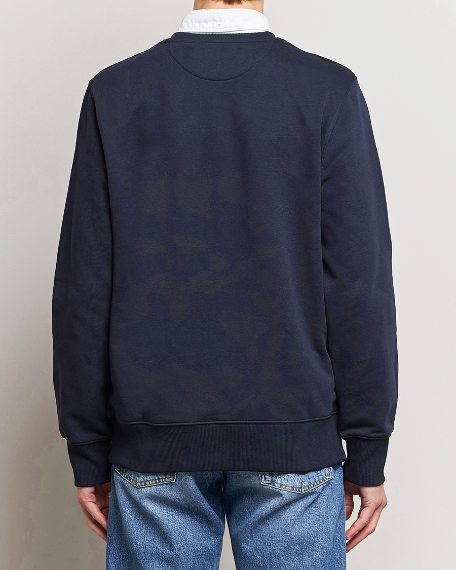 Heren | Truien | Gant | Original Crew Neck Sweatshirt Evening Blue