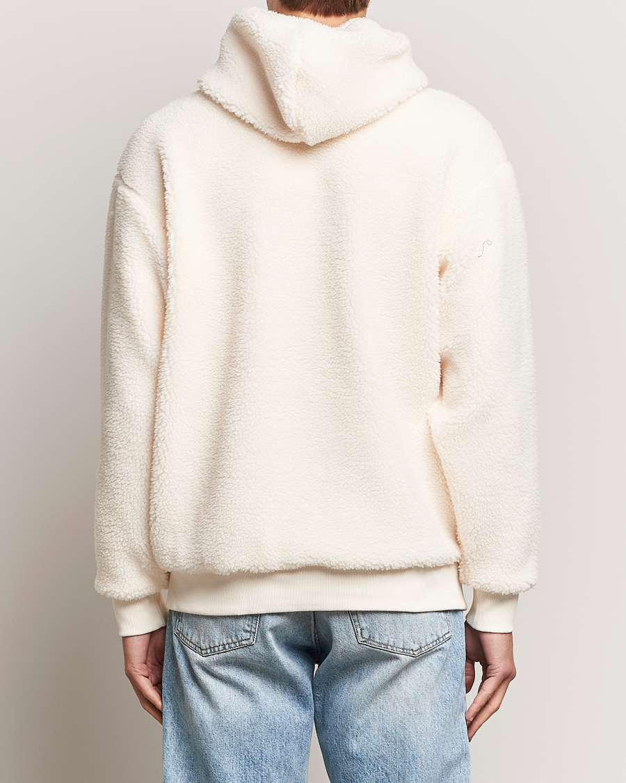 Heren | Truien | GANT | Sherpa Fleece Hoodie Cream