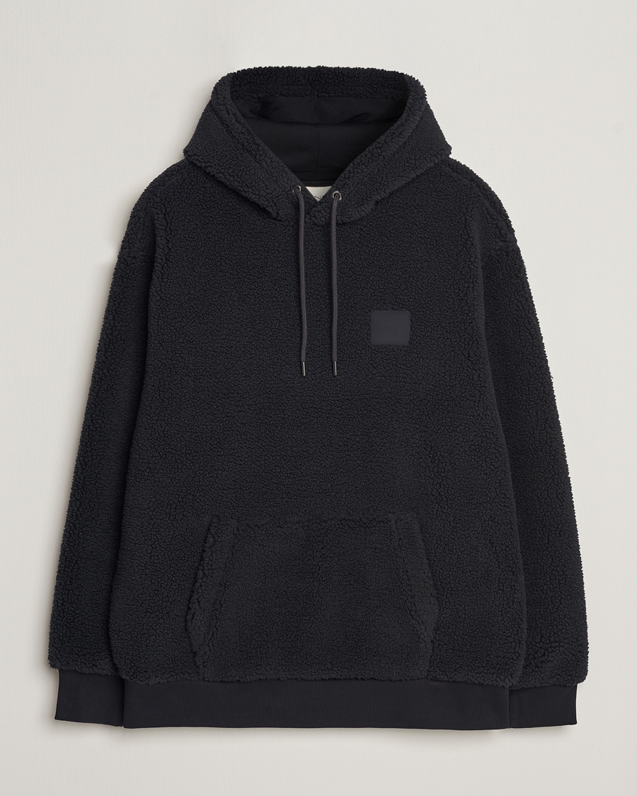 Heren | Truien | GANT | Sherpa Fleece Hoodie Black