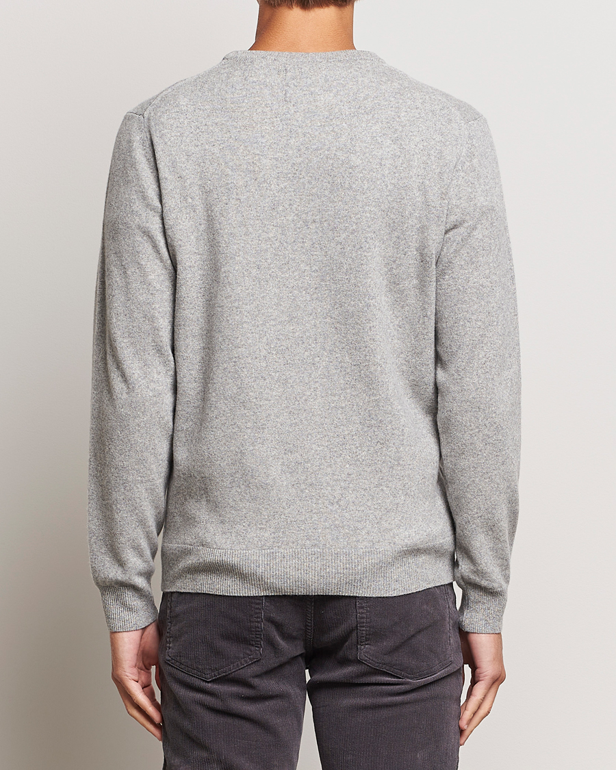 Heren | Truien | GANT | Lambswool Crew Neck Pullover Grey Malange