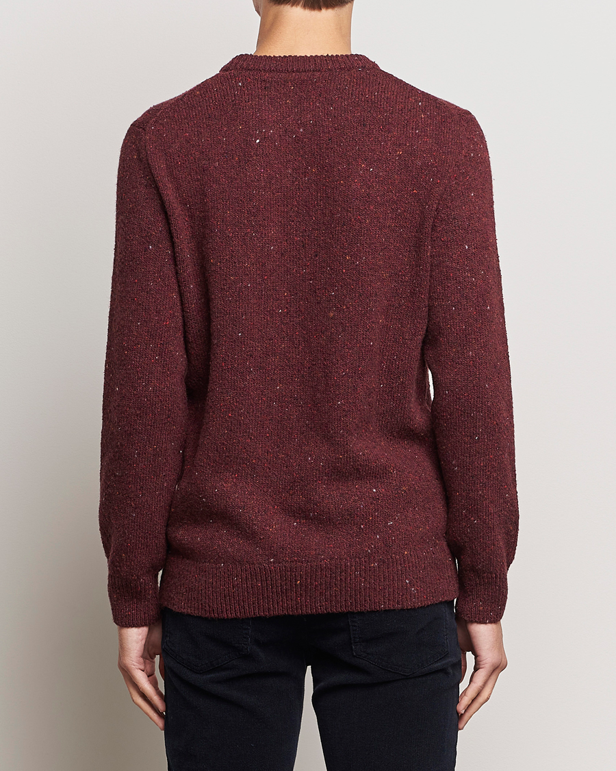 Heren | Truien | GANT | Neps Donegal Crew Neck Sweater Plumped Red