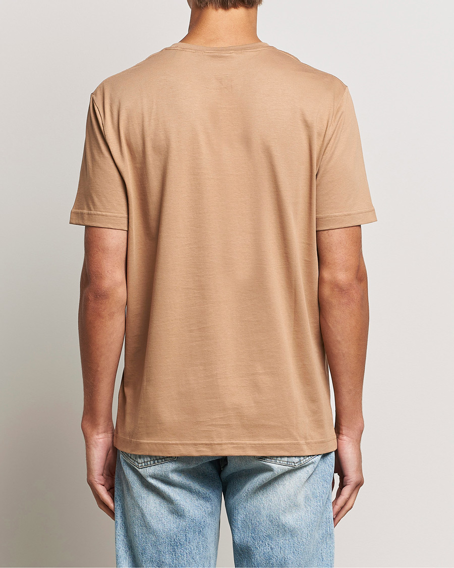 Heren | T-shirts | GANT | The Original T-Shirt Warm Khaki