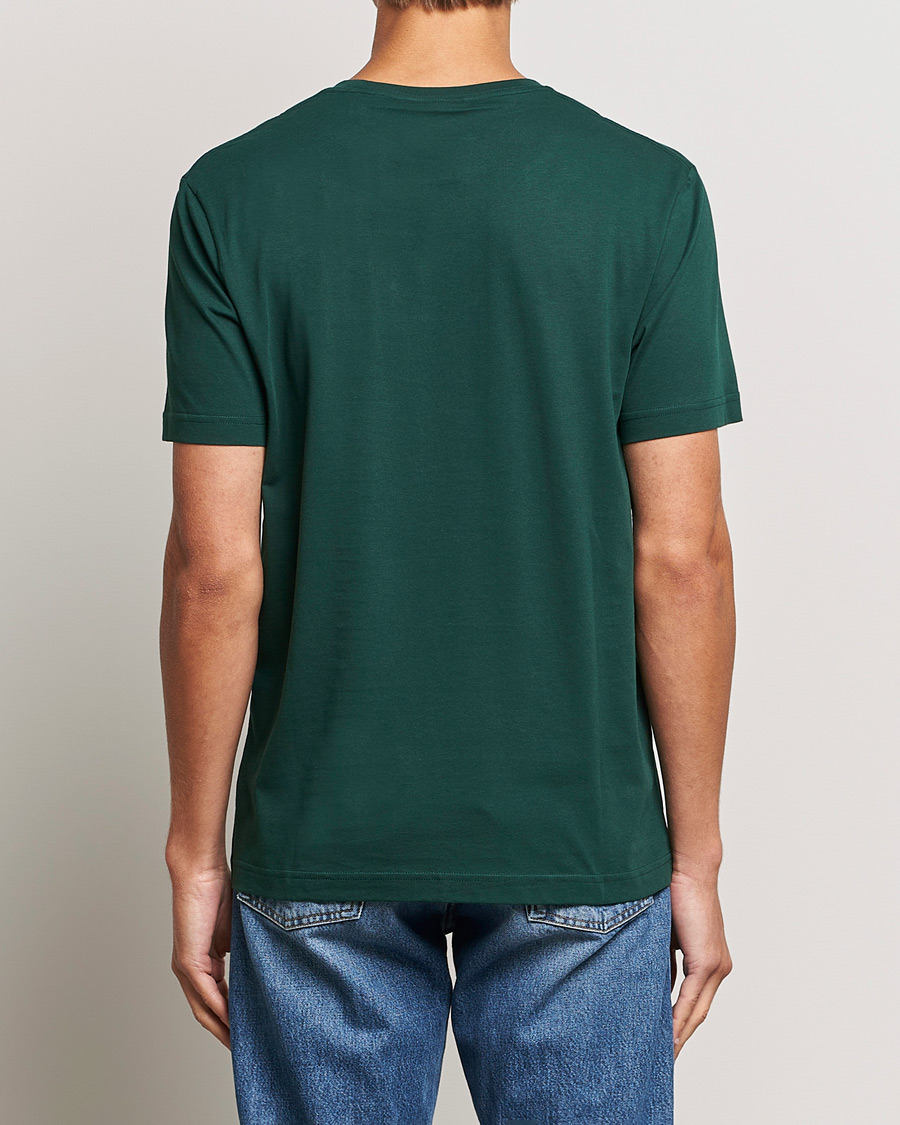 Heren | T-shirts | GANT | The Original T-shirt Tartan Green