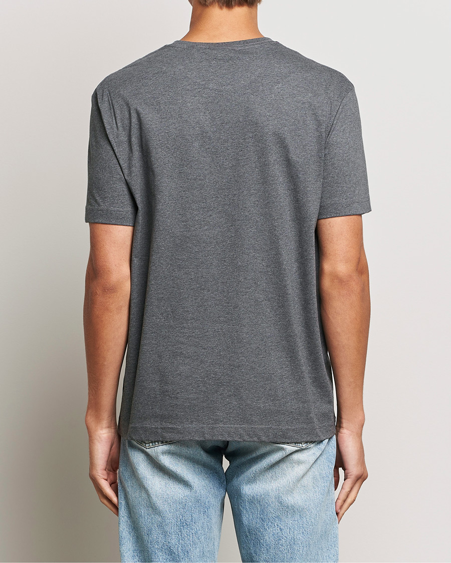Heren | T-shirts | GANT | The Original T-shirt Antracite Melange