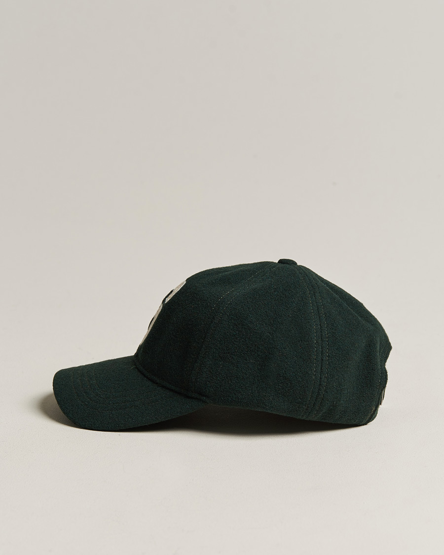 Heren | GANT Badge Wool Cap Tartan Green | GANT | Badge Wool Cap Tartan Green