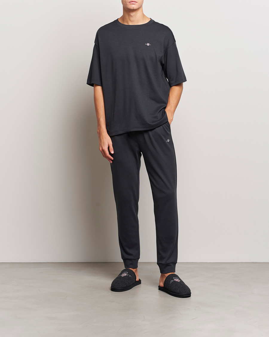 Heren | Pyjama's en gewaden | GANT | Premium Loungewear Set Black