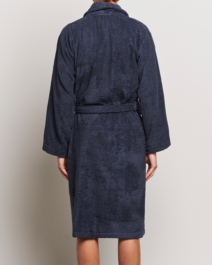 Heren | GANT Archive Shield Terry Robe Evening Blue | Gant | Archive Shield Terry Robe Evening Blue