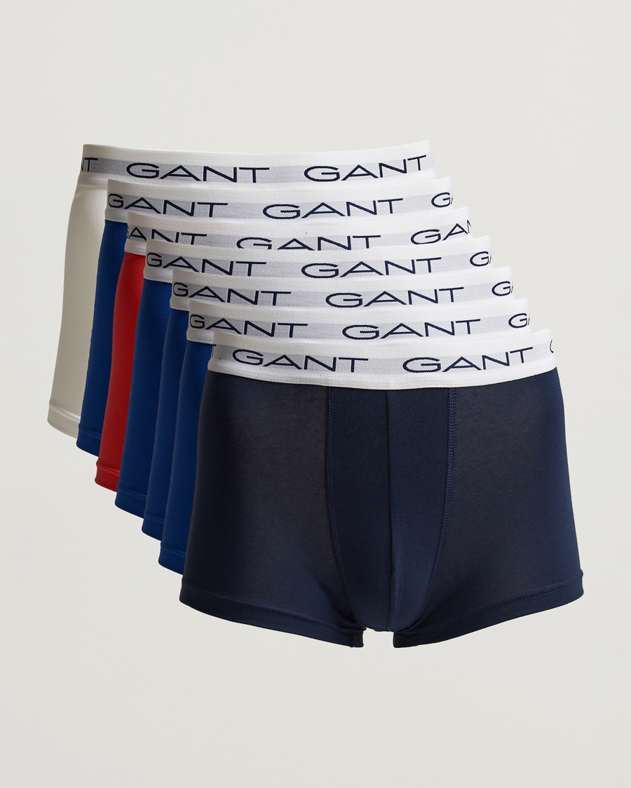 Heren | Ondergoed | Gant | 7-Pack Trunk Multi
