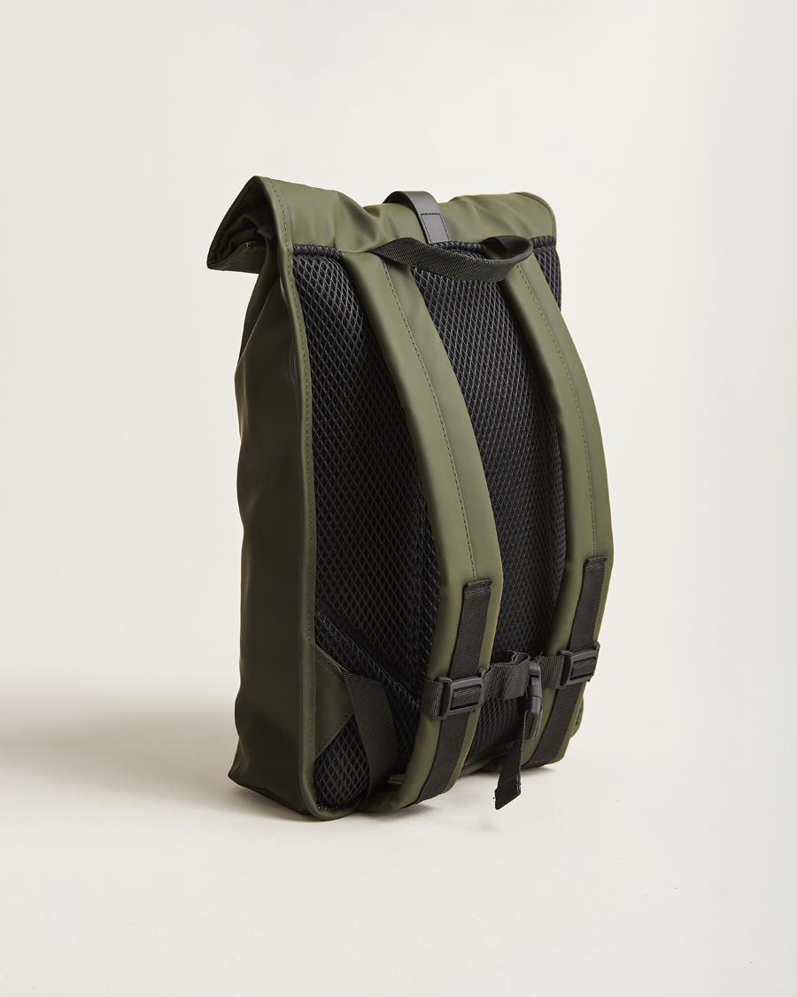 Heren | Accessoires | RAINS | Rolltop Rucksack Green