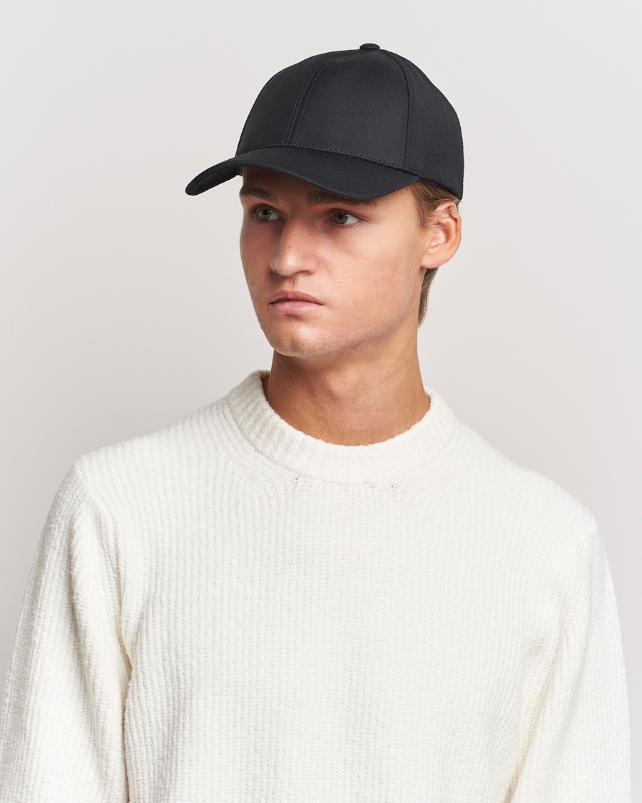 Heren |  | Varsity Headwear | Wool Tech Baseball Cap Black