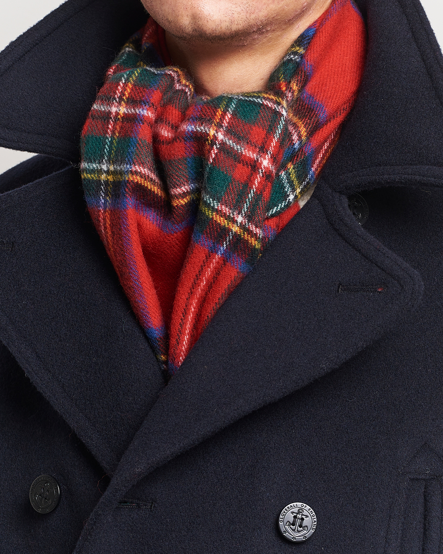 Heren | Gloverall Lambswool Scarf Royal Stewart | Gloverall | Lambswool Scarf Royal Stewart
