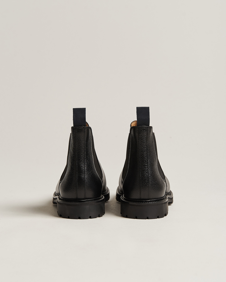Heren | Laarzen | Crockett & Jones | Chelsea 11 Black Calf Grained