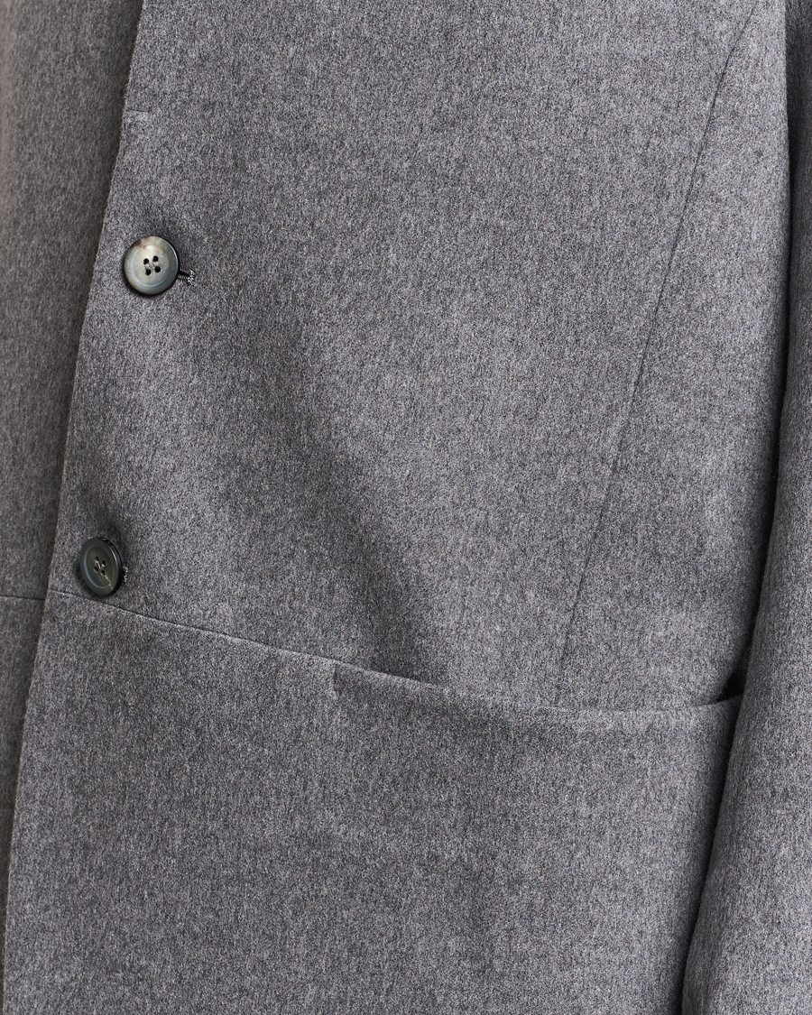Heren | Blazers | SEASE | Ellen Wool/Cashmere Blazer Light Grey