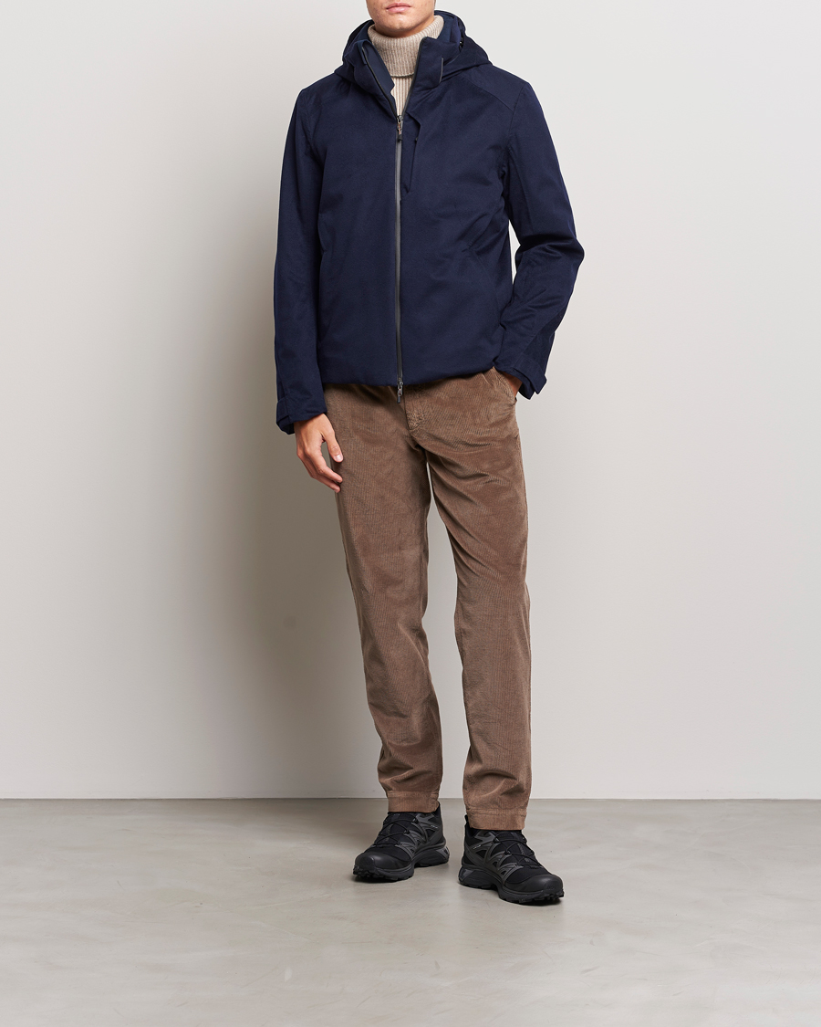 Heren | Jassen | SEASE | Balma Cashmere Down Jacket Navy