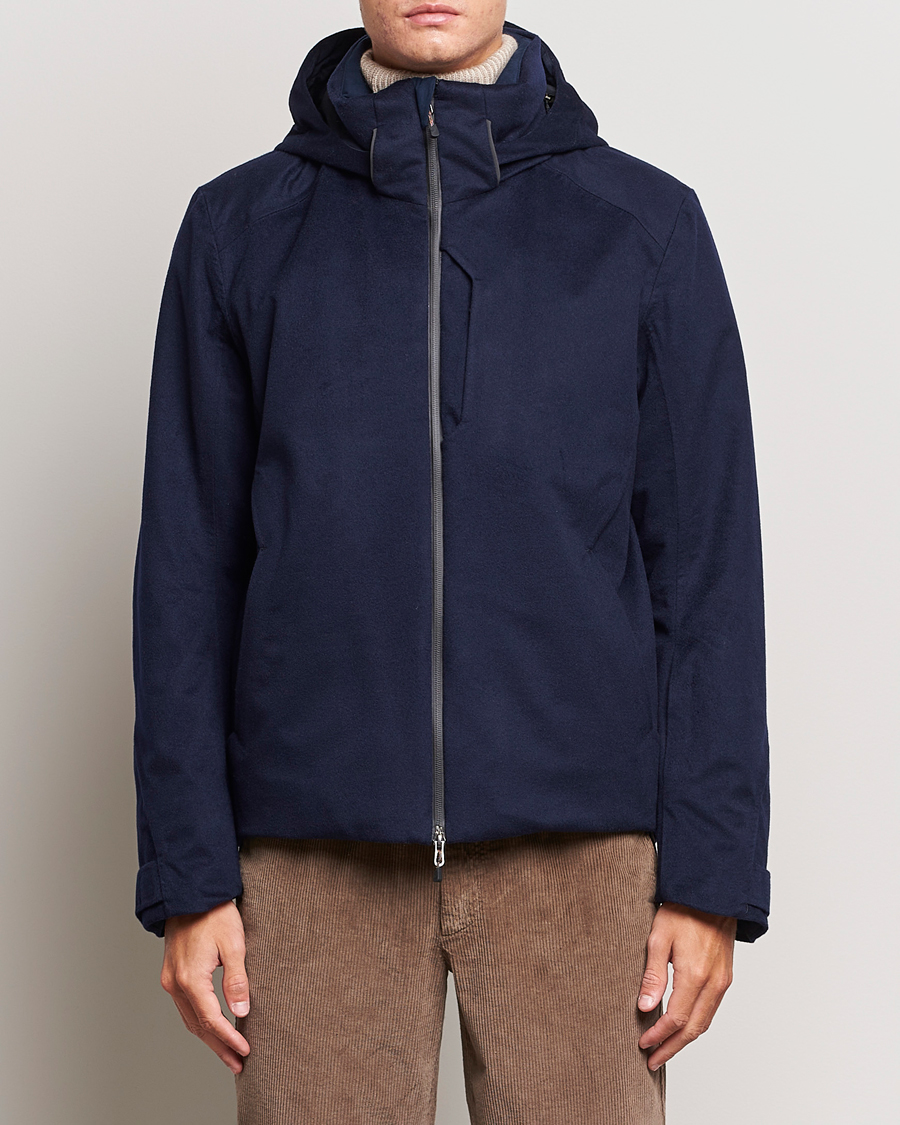Heren | Jassen | SEASE | Balma Cashmere Down Jacket Navy