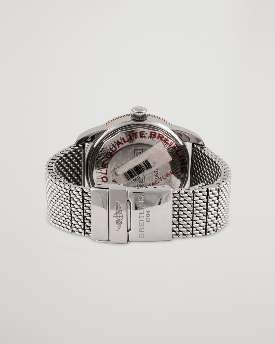 Heren | Breitling Pre-Owned Superocean Heritage 42 UB2010 Steel Black | Breitling Pre-Owned | Superocean Heritage 42 UB2010 Steel Black