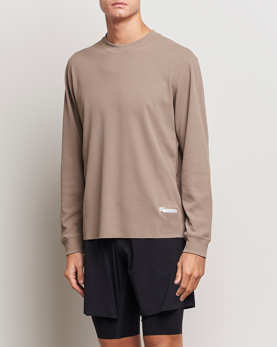 Heren | Truien | Satisfy | Aura3D Base Layer Khaki