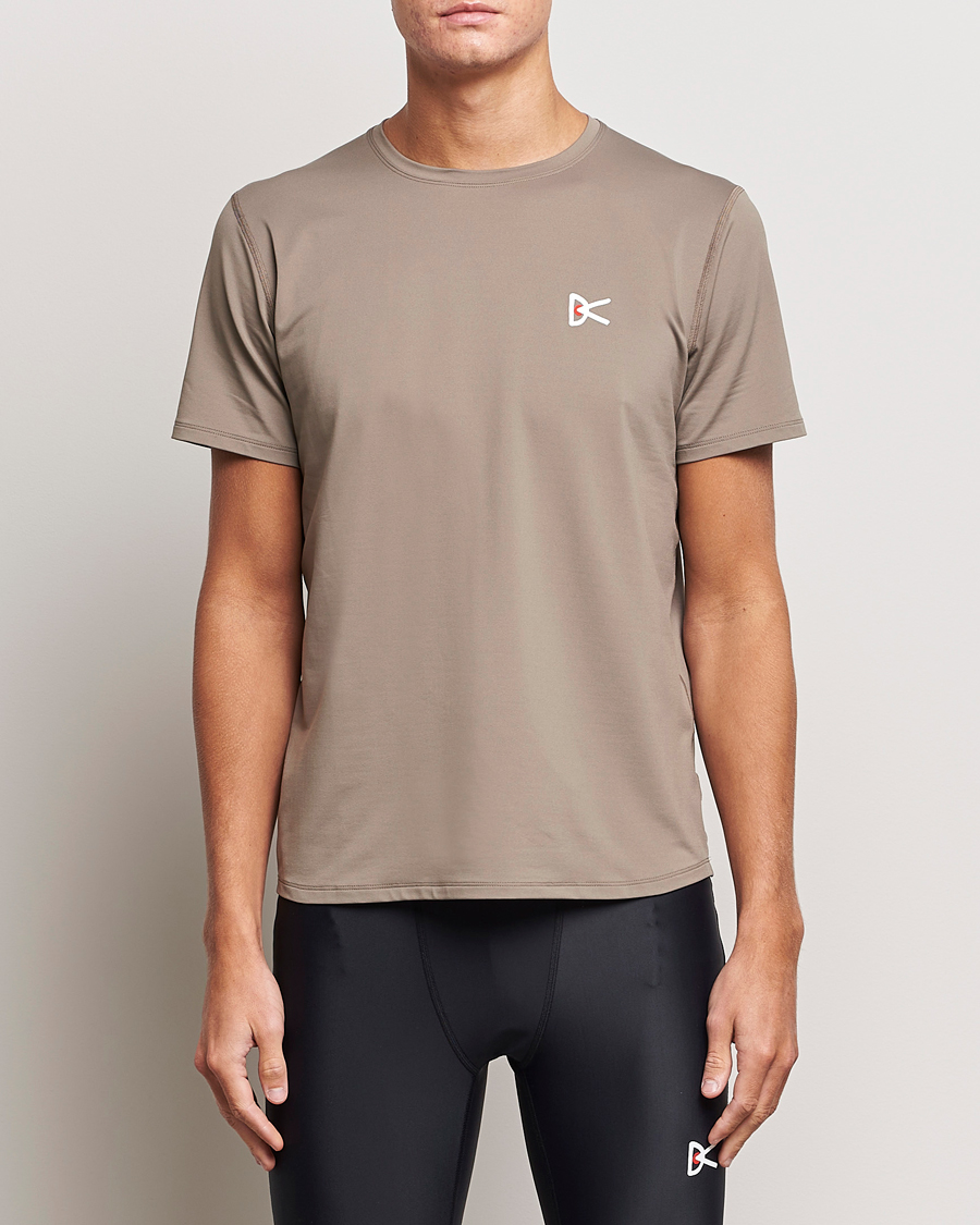 Heren | Running | District Vision | Lightweight Short Sleeve T-Shirt Silt