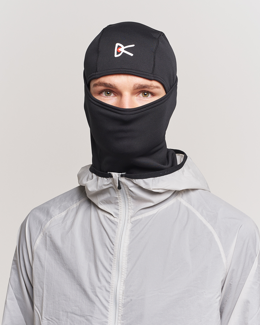 Heren | Mutsen | District Vision | Articulated Grid Fleece Balaclava Black