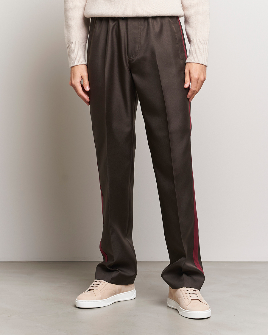 Heren | Lanvin | Lanvin | Track Pants Espresso