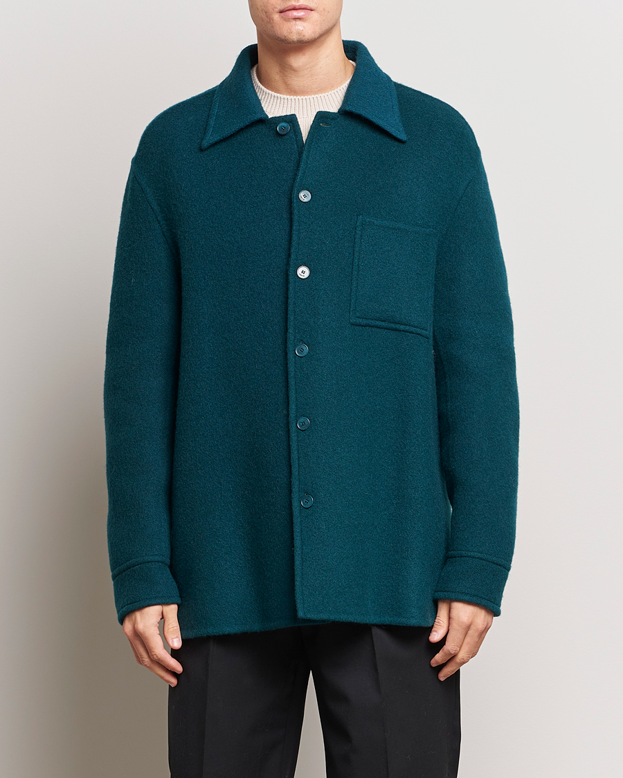 Heren | Lanvin | Lanvin | Wool/Mohair Overshirt Dragon