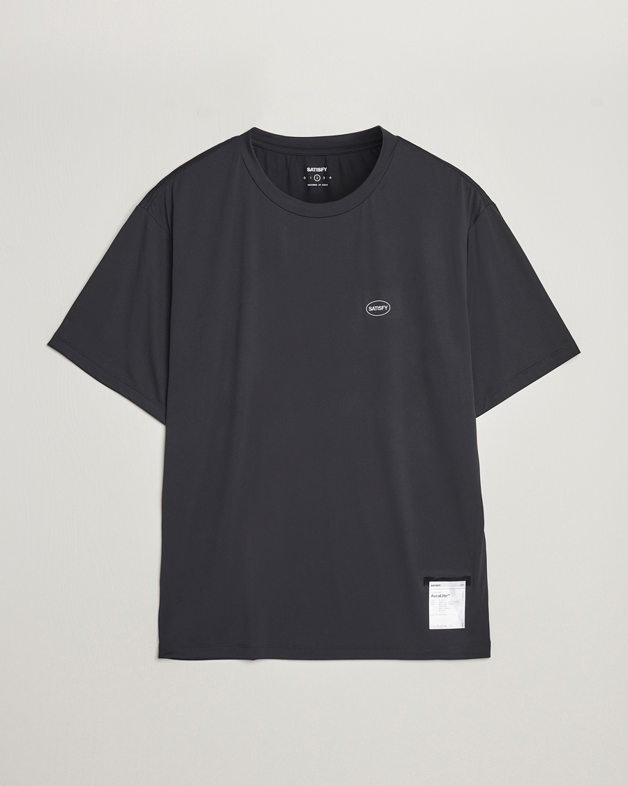 Heren | T-shirts | Satisfy | AuraLite T-Shirt Black